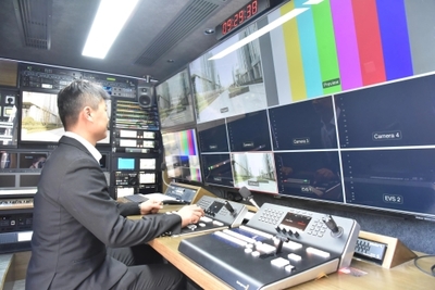 煙臺經濟技術開發區 全國首臺8K小型轉播車亮相，‘8K+5G’技術讓現場近在咫尺